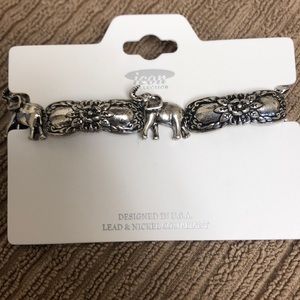 Elephant stretch bracelet